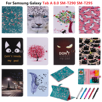 เคส Samsung Galaxy Tab A 8 A 8 Case 2019 SM T290เคสหนัง PU สำหรับแท็บเล็ต Galaxy Tab A Samsung เคสขนาด8นิ้ว tcubjb