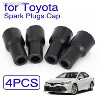 ✚✇ 4pcs Spark Plugs Cap Connector Ignition Coil Coils Plug Tip Rubber Cover For Toyota Yaris Vios Camry Corolla Prius 9091911009