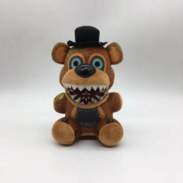 1pcs 18cm FNAF Freddy Bear Stuffed Plush Toys Five Nights at Freddy's ...