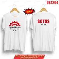 !! เสื้อยืด ลาย Sotus ENGINERING THAILAND SK1204 UNISEX