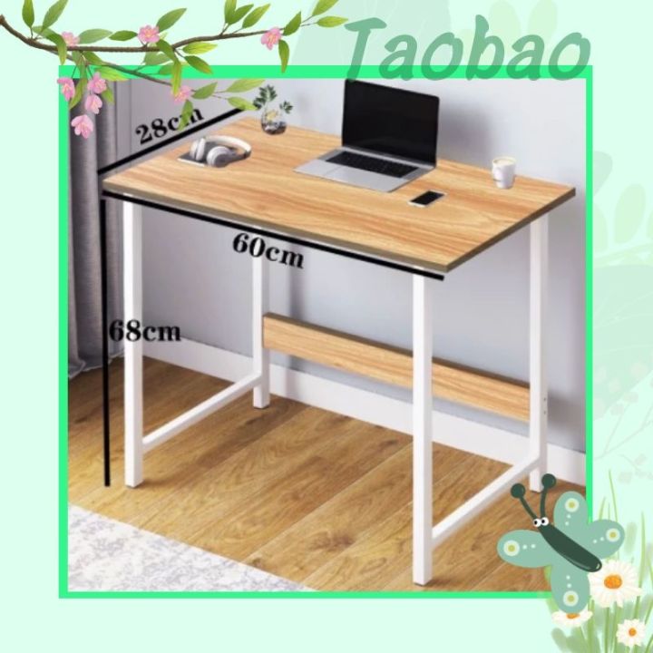 ปังปุริเย่-taobaoโต๊ะคอมพิวเตอร์-โต๊ะไม้-โต๊ะทำงาน-โต๊ะวางคอม-โต๊ะวางของ-computer-desk-โต๊ะคอม-หน้าโต๊ะไม้ขนาด-68x60x28cm-พร้อมส่ง-โต๊ะ-ทำงาน-โต๊ะทำงานเหล็ก-โต๊ะทำงาน-ขาว-โต๊ะทำงาน-สีดำ