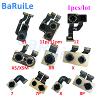 BaRuiLe 1pcs Back กล้อง สายดิ้นสําหรับ iPhone 7 8 Plus 11 12 Pro Max X XS Max XR 13 Mini Big Rear Cam Ribbon Parts