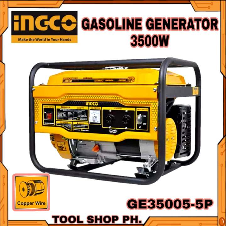 Ingco GE35005-5P Gasoline Generator – Vertexpowertools, 59% OFF