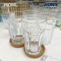 Glass IKEA แก้วอิเกีย แก้วกินน้ำ แก้วนม แก้วกาแฟโบราณ แก้วช็อต ชุดแก้ว4/6ใบ 350/270/50ml Auny Store