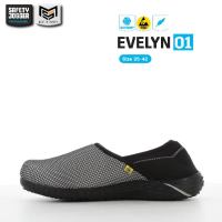 [รับประกัน 3 เดือน] Safety Jogger รุ่น EVELYN O1 รองเท้าผ้าใบใส่ทำงานสำหรับผู้หญิง กันลื่น ป้องกันไฟฟ้าสถิต ESD