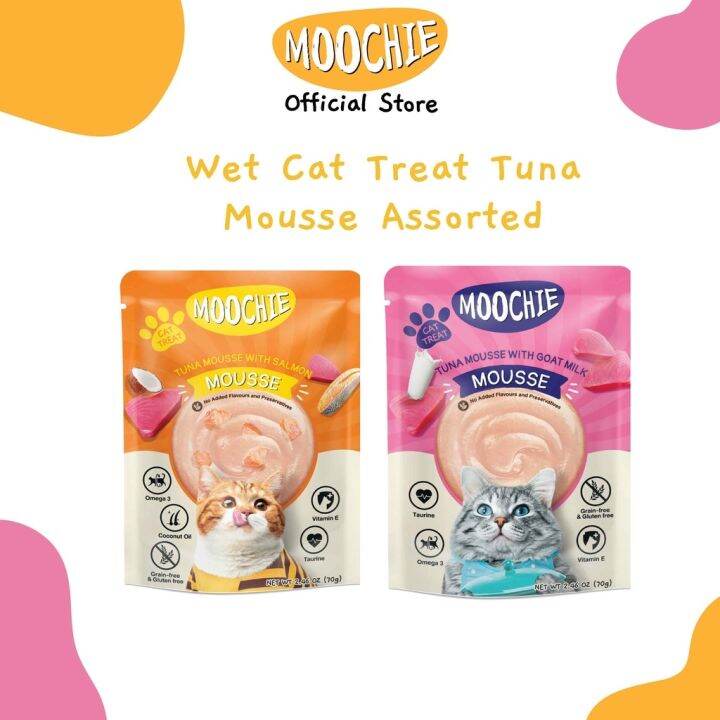 Moochie Wet Treat Tuna Mousse 70g | Lazada PH