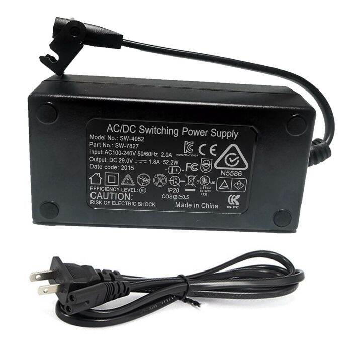 S73 29V 1.8A AC/DC Power Adapter 2PIN Electric Recliner Sofa Chair