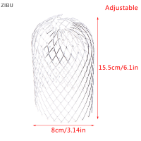 ตัวกรองป้องกันรางน้ำบนหลังคา ZIBU ขยายที่กรองตัวกรองอลูมิเนียมหยุดฝาแบบตาข่ายระบายน้ำ