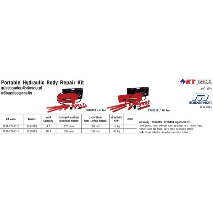 marathon-แม่แรงชุดซ่อมตัวถัง-4ton-พร้อมกล่อง-ยกได้-4-ตันความสูงramต่ำสุด-3ช่วงยกram-120มม-4-น้ำหนัก-20-กก