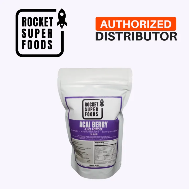 Rocket Superfoods Acai Berry Powder 1 kg Available in 1kg and 150g