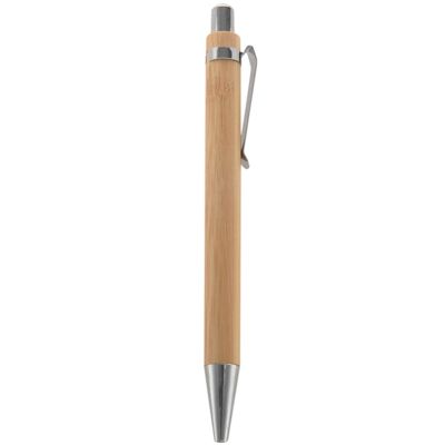 1Set Bamboo Ballpoint Pen Advertising Pen Environmental Protection Pen Writing Tools