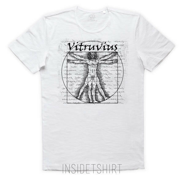 Maglietta Vitruvius Maglia Leonardo Da Vinci Vitruvian Man Body T Shirt Man Lazada Ph