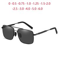 【hot】 0 -0.5 -0.75 To -6.0 Myopia Sunglasses Outdoor Anti Sport Driving Prescription Glasses Men ！