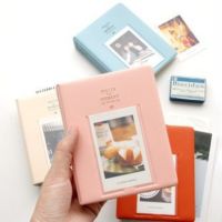 64 Pockets For Photo Album Mini Instant Picture Case Storage For Fujifilm Instax Mini Film 8 Korea Instax Album  Photo Albums