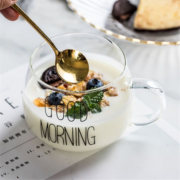 high-end-cups-แก้วกาแฟแก้วสีดำสีขาวจดหมายนมชาถ้วยกาแฟแก้วค็อกเทลคริสตัลแก้วใสจับ-drinkware-ของขวัญคู่