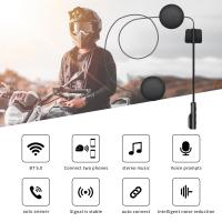 【LZ】¤☫№  Motocicleta Bluetooth Headset 450mAh Bateria Microfone para Ciclismo