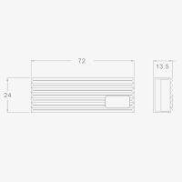 Bykski Ssd Nmve M2ระบายความร้อน B-NVME-CT โซลิดสเตฮาร์ดดิสก์คูลเลอร์เกราะด้วยแผ่นซิลิโคนความร้อน SSD Dissor De Calor