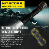 NITECORE RSW2i WL 2.4G รีโมทคอนลไร้สายไร้สาย Tailcap พร้อมยุทธวิธี Picatinny Rail Mounts สำหรับ P20iX P35i P30i P10iX