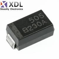 50PCS B340A 3.0A B340 B320A B330A B350A B360A SMA DO-214AC SURFACE MOUNT SCHOTTKY BARRIER RECTIFIER WATTY Electronics