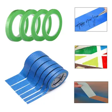 3rolls Blue Painters Tape,multi-surface Medium Adhesive Paint Tape