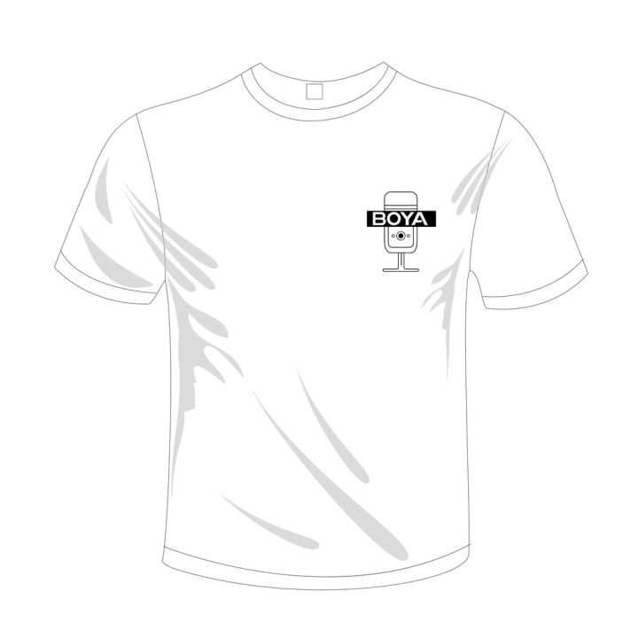 เสื้อยืด-พรีเมี่ยมของแบรนด์-boya