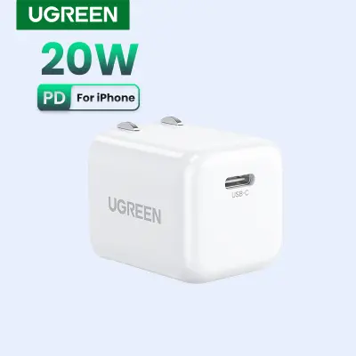 UGREEN Mini PD 20W USB C Foldable Fast Charger Compatible with iPhone 15 14 13 Pro Max Model: 70572