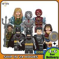 Coolplay【สินค้าพร้อมส่ง】ยุติธรรมลีกเมอร่าแบทแมนบล็อก Minifigures ของเล่น