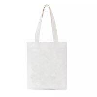 Sublimation Blank White Shopping Bags Shoulder Travel Tote Shopper Bag Handbags Gifts For Women Girls Storage Eco Reusable