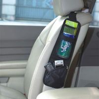 ✒№♦ Auto Seat Side Storage Hanging Bag Multi-Pocket Drink Holder Mesh Pocket Car Organizer Interior Accessorie Car Seat Organizer