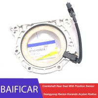 Baificar Brand New Genuine Crankshaft Rear Seal With Position Sensor 6710100514 For Ssangyong Rexton Korando Acyton Rodius