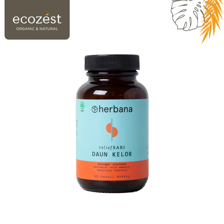 Herbana Relief Sari Daun Kelor 60 Capsule Lazada Indonesia