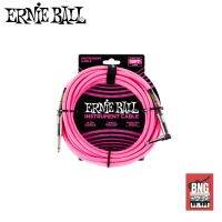 ERNIE BALL NEON PINK สายแจ็คกีตาร์ เออนี่บอล สายแจ็กยาว 10 ft