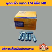 พุกตะกั่ว ขนาด 1/4 2หุน ยกกล่อง จำนวน 100 ตัว  ยี่ห้อ MR-Double Expansion Anchor