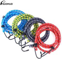 1pc 1.5m Stretch Elastic Bungee Cord Hooks Brand Bikes Rope Tie Car Luggage Roof Rack Strap Hooks Bicycle Tied