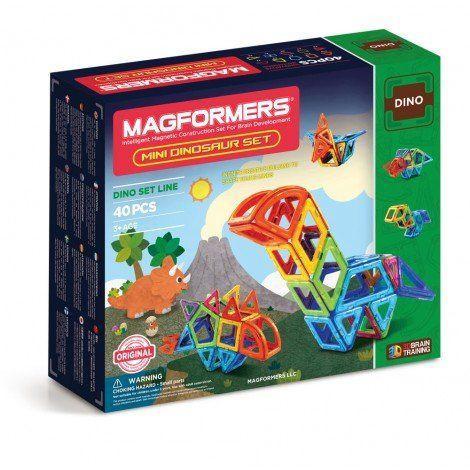 ของเล่น-magformers-mini-dinosour-set-40p