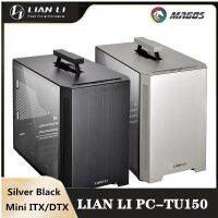 Lian Li เคสพีซีคอมพิวเตอร์ PC-TU150 Mini Itx/ DTX,ช่องใส่3PCI พกพาได้ + ด้านข้างเคส DIY โปร่งใส