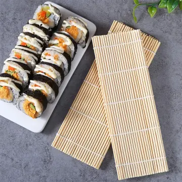 Sushi Rolling Roller Bamboo DIY Sushi Mat Onigiri Rice Roller Hand