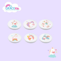 Grace Kids ฟองน้ำอาบน้ำเด็กหุ้มผ้าขนหนู ลาย Unicorn ฟองน้ำอาบน้ำเด็ก ฟองน้ำหุ้มผ้า ฟองน้ำขัดตัวเด็ก