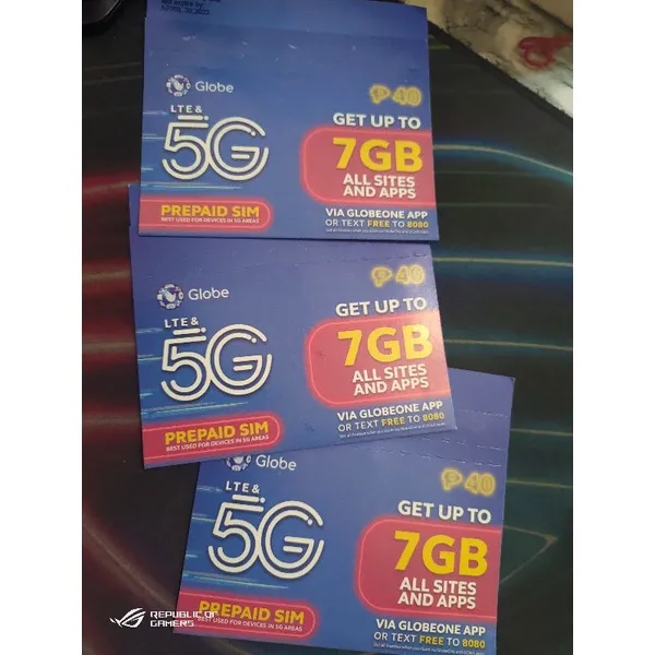 Globe Special Number (globe Sim) 5g Sale!!!amh 