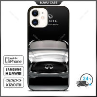 Infiniti Car Phone Case for iPhone 14 Pro Max / iPhone 13 Pro Max / iPhone 12 Pro Max / XS Max / Samsung Galaxy Note 10 Plus / S22 Ultra / S21 Plus Anti-fall Protective Case Cover