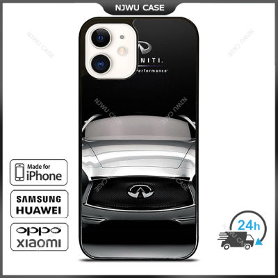 Infiniti Car Phone Case for iPhone 14 Pro Max / iPhone 13 Pro Max / iPhone 12 Pro Max / XS Max / Samsung Galaxy Note 10 Plus / S22 Ultra / S21 Plus Anti-fall Protective Case Cover