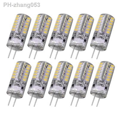 10PCS Mini G4 LED Silicone Lamp 2W 3W 5W 9W 12W 15W Lighr Bulb AC 12V 220V 360 Beam Angle Chandelier Light Replace Halogen Lamps