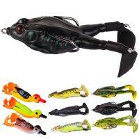 CFOREGT 10Cm/13.2G Top Water Popper เครื่องผสมเหยื่อเบ็ดตกปลาหางนุ่มหมุนได้เหยื่อ &amp; เหยื่อ