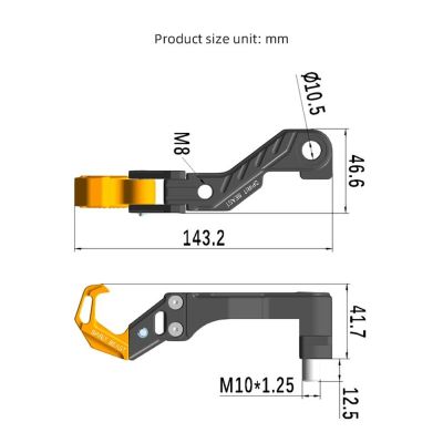 Motorcycle Scooter Luggage Helmet Folding Hook For Honda Suzuki Kawasaki Yamaha KTM MOTO GUZZI APRILIA Royal Enfild Triumph