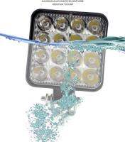 【cw】 16LED 48W Warning Car Round Truck Road Ledbar Offroad Accessories ！