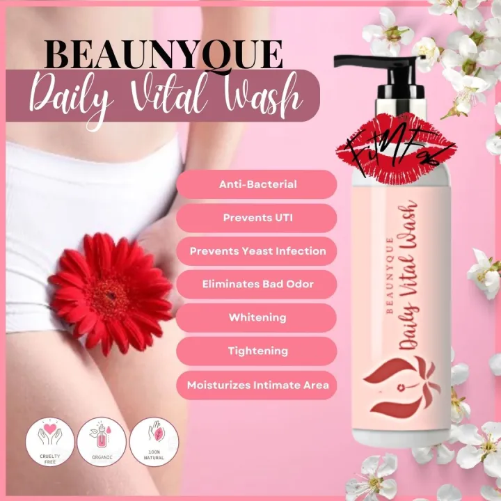 Fit N Fab DAILY VITAL WASH by Beaunyque 100ml Feminine Wash