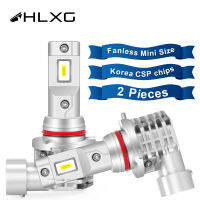 hlxg H7 H4 LED Wireless Headlight HB4 HB3 9005 9006 Bulb With Korea CSP Motocycle Car Light LED H11 H8 Fog Lamp Bulbs 6000K