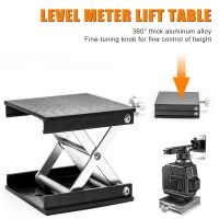 Woodworking Engraving Spirit Level Lifting Aluminum Stand Construction Level Lift Table Woodworking Tools