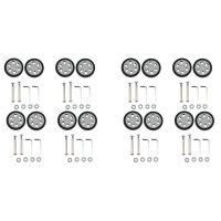 16X Luggage Accessories Wheels Aircraft Suitcase Pulley Rollers Mute Wheel Wear-Resistant Parts Repair 55X12mm