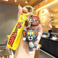 จี้ตุ๊กตาการ์ตูนหนู แมวน่ารัก Tom Jerry สําหรับตกแต่งกระเป๋า